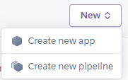 create-new-app-menu