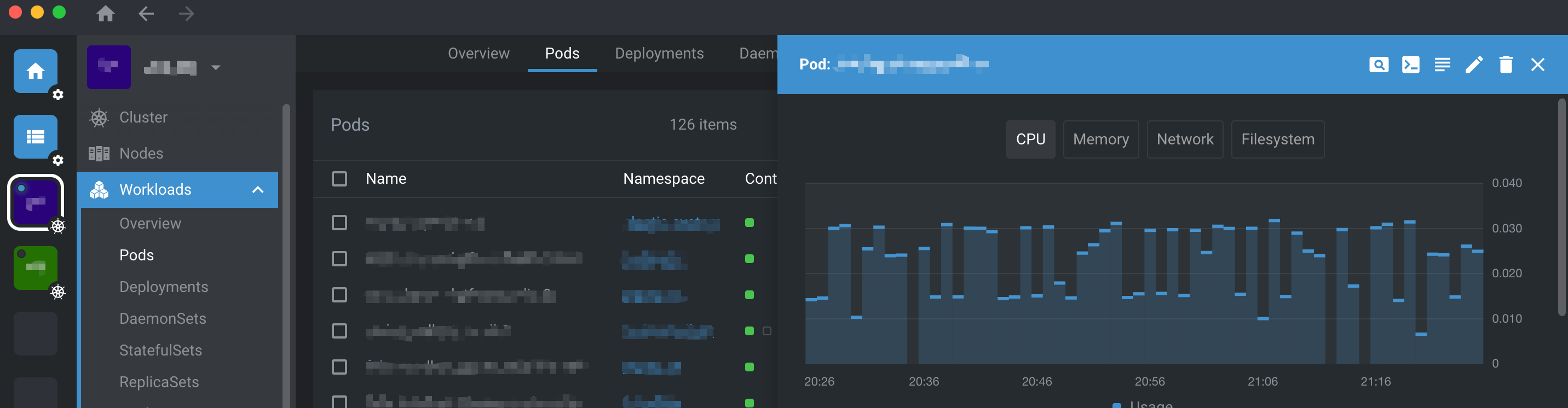 pod-menu
